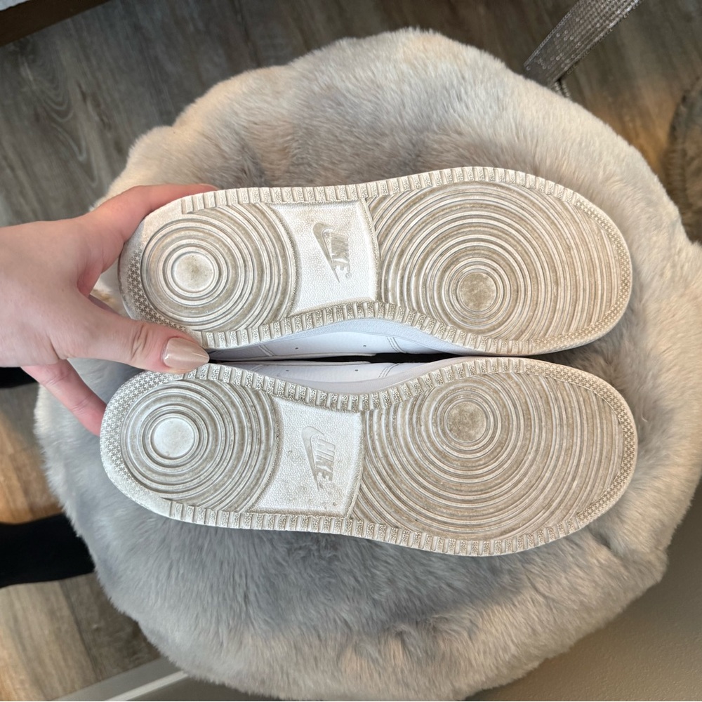 Nike White Lace-Up Sneakers - Picture 5 of 7